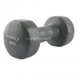 Hantelis dengtas vinilu 5 0kg