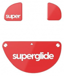 Pulsar Superglide Glass Skates Zowie EC Series Raudona Pakaitiniai Pelė feet