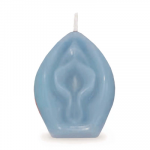 Little Genie Productions Mėlyna Eden&rsquo;s Candle Vanilla Scented Mėlyna 3-Inch Decorative Intimate Figure