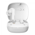 Baseus Bowie E19 TWS belaidės ausinės - baltos spalvos