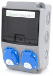 Els Elektrotechnika 6NO200 Statybinis skirstytuvas, sodas 2*GS 230V, korpusas montuojamas prie sienos, laidinis, neįrengtas, langas 6M, 6NO200
