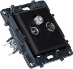 Legrand GN.TV-R-SAT END.THE.1.5 Juodas NILOE STE