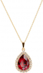 Diamond Sky Jewelry Papuo&scaron;alų rinkinys moterims DiamondSky Celestial Drop (Siam) su Swarovski kristalais