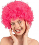 Instal Projekt Afro perukas &scaron;viesiai rožinė