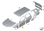 BMW X7 G07 Priekinis Kairysis Durų Vėžimas Originalus 41518738555