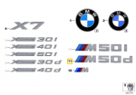 Bmw X7 G07 Etiketė Originalus 51148093997