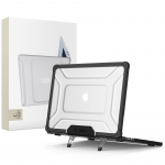 &bdquo;Tech-Protect SmartShell Pro&ldquo; dėklas, skirtas &bdquo;MacBook Air 13&ldquo; (2023&ndash;2025 M2 / M3 / M4) &ndash; skaidrus ir juodas
