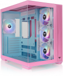 Rožinė Midi Thermaltake View 380 TG ARGB Bubble Rožinė