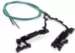 BMW Mini Cooper R52 05-08 kabrioleto stogo užrakinimo kabliukų rinkinys originalus 54347174763