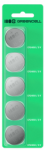 Green Cell Baterijas Žalias Cell Blister 5x Lithium Baterija CR2450