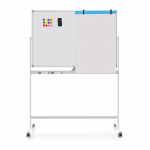 Bonideco Select Magnetinė lenta 56x126x173cm., baltos spalvos