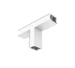 10,2W LED linijinio &scaron;viestuvo OFFICE LINEAR T formos sujungimas, baltas, 3000/4000K, opalinis dangtelis
