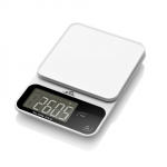 Virtuvinės svarstyklės ETA Kitchen Scale | Popi 677090000 | Maximum weight (capacity) 5kg | Graduation 1 g | Ekranas type LCD | Baltas