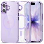 &bdquo;Tech-Protect MagMat MagSafe&ldquo; dėklas, skirtas iPhone 17 - permatomas violetinis