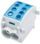 Simet 81508003 Al/Cu paskirstymo blokas SCB 70 (80310) SIMBLOCK vienpolis 70mm2 mėlynas 81508003
