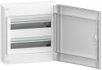 Schneider LVSXQ218 PrismaSeT XS 2x18 pavir&scaron;inis skirstomasis įrenginys PSXS-2-18-NT-B baltos durys IP40 IK09 LVSXQ218