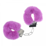 Ouch By Shots Classic Fluffy Handcuffs - Violetinė