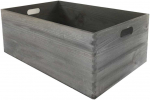 Medinė dėžė S-02 600x400x230mm pilka
