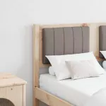 Apmu&scaron;ta lovos galvūgalis Ruda 120 cm Kietos pu&scaron;ies mediena