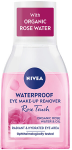 Nivea Rose Touch Atsparus vandeniui Eye Make-Up Remover Akių makiažo valiklis 100ml akių makiažo valiklis Moterims