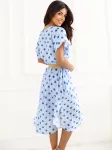 Suknelė Italy Moda Sukienka-IT-SK-19070.74-&scaron;viesiai mėlyna