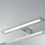 8W LED vonios sieninis &scaron;viestuvas WALLY, chromo sp., 4000K, IP44