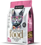 Liofilizuotas maistas katėms &ndash; DR Malou, vi&scaron;tiena su vi&scaron;tų &scaron;irdelėmis CAT maistas, suaugusioms, 500g