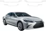 GrizzGlass Bespalvė techninė danga HeavyDuty Clear ant slenksčių, skirta Lexus ES 300h (2021-2024) [4w1] (GRZ20908)