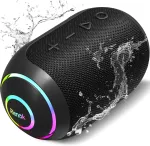 RIENOK ne&scaron;iojamasis Bluetooth garsiakalbis 15 W, IPX7, Bluetooth 5.3, Rienok S4