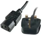 LOGON TC01NC-UK, 1,8 m, maitinimo ki&scaron;tukas G tipo, C13 jungtis, H05VV-F, 250 V, 10 A