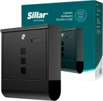 Sillar sieninė pa&scaron;to dėžutė i&scaron; cinkuoto plieno A4 formatui su laikra&scaron;čio vamzdžiu SIL703