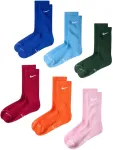 Kojinės Nike Everyday Elevated 6 par kolorowe HQ8021 915 (35-37,5)
