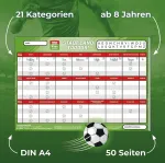 Kosmos 685232 Kicker Kids Miestas &Scaron;alis Futbolo Žaidimas su Futbolo Profesionalais i&scaron; Kicker Kids Žurnalo, Puikiai tinka kaip Futbolo Dovana Vaikams ir Gerbėjams nuo 8 Metų, Viktorinos Žaidimas, Žaidimo Bloknotas