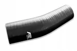 Silikoninė redukcinė alkūnė 23' 45/57mm Juoda