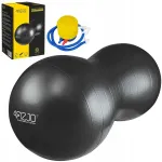 4fizjo reabilitacinis gimnastikos kamuolys peanut ball fasolė su pompa 90cm