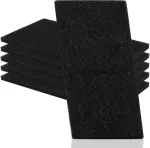 Vmutga 6 džiovyklės filtrų rinkinys, skirtas bauknecht privileg whirlpool hx 481010354757, 225 x 107 x 8 mm kempinės filtro kilimėlio pakeitimas, kempinės filtro atsarginės dalys, džiovyklės priedai, skirti &scaron;ilumos siurblio džiovyklėms