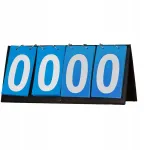 Rezultatų lentelė Flip Tabletop 4 skaitmenų Sports Scorekeeper Score Keeper mėlyna