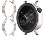 Giopuey dėklas, suderinamas su Cmf Watch Pro 2, [2 vnt.] kieto plastiko medžiaga, apsauga nuo susidūrimų, Cmf Watch Pro 2 dangtelis - smėlio spalvos