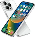 Perusha demonstracinis netikras žaislinis telefonas, metalinis mobiliojo telefono modelis neveikianti kopija 1:1 telefonas, skirtas phone 14 pro netikras žaislas, 14 per sidabro spalvos ekranas