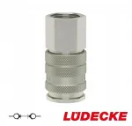 Ventiliatorius Dvipusio atjungimo greitoji jungtis su adata Dn 10 Ludecke Gw 1/2' Ms