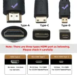 Xiwai hdtv 90 laipsnių micro hdmi 2.1 į vir&scaron;ų kampu itin plonas kabelis 8k 4k hyper super lankstus plonas laidas type a į type d, skirtas kameros monitoriui 0.5m