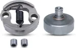 Sprocket ir sankaba, skirti Stihl Fs160 Fs180 Fs220 Fs280 krūmapjovei, Aumel sankabos komplekto atsarginės dalys, krūmapjovės sankabos būgno priedai, tvirto medžiagos remonto komplektas