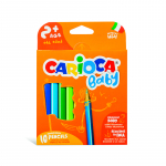 Fiorello Spalvoti pie&scaron;tukai mažyliams CARIOCA BABY 2+, 10 vnt.