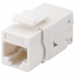 Goobay Gogobay 95742 Keystone modulis RJ45 CAT 6, UTP, 250 MHz, baltas