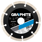 Graphite Deimantinis diskas 200 x 25,4 mm, segmentuotas