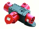 PCE 9430007W Ne&scaron;iojamas skirstomasis skydas PIESZYCE 3x16A/5P IP44 9430007W