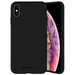 Mercury Silikoninis Samsung Galaxy A34 5G A346 dėklas telefonui juodos spalvos