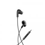 XO laidinės ausinės EP73 USB-C juodos spalvos