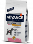 ADVANCE DIET Atopic triu&scaron;iena - sausas maistas su triu&scaron;iena &scaron;unims 3kg [923525]