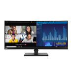 Monitorius Lenovo | ThinkVision | P34w-20 | 34.14 " | 21:9 | 60 Hz | 4 ms | 3440 x 1440 | 300 cd/m&sup2; | HDMI jungtys quantity 2 | Juodas | Garantija 36 mėn.